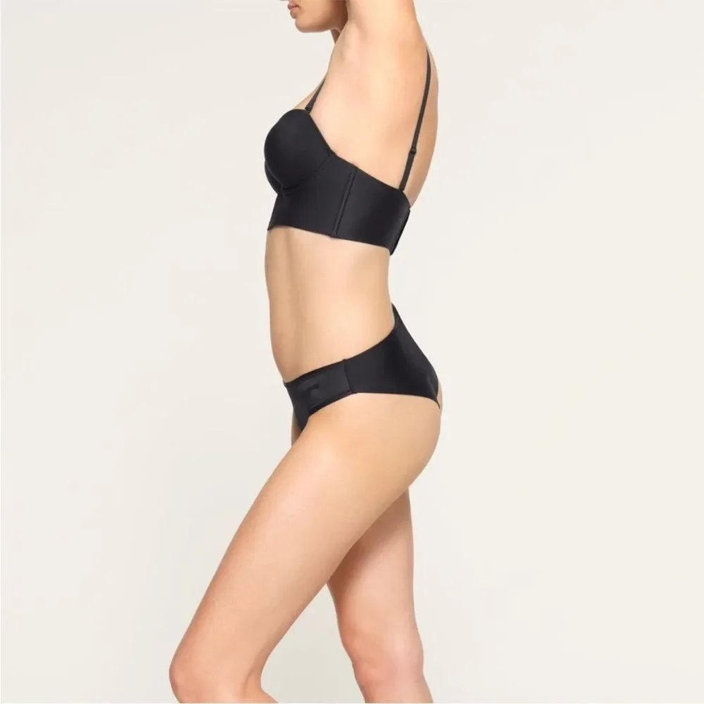 NEW SKIMS DEEP PLUNGE SHAPEWEAR BRA IN BLACK SIZE S - Picture 10 of 14